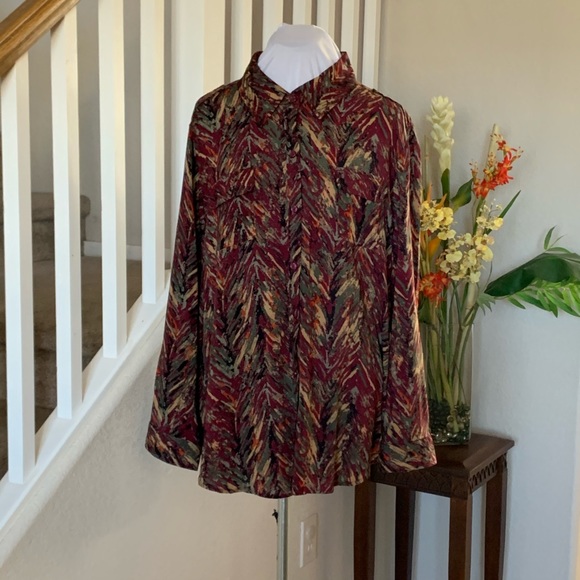 Westbound long/3quart sleeve button down - Picture 1 of 5
